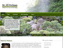 Tablet Screenshot of drprolman.com